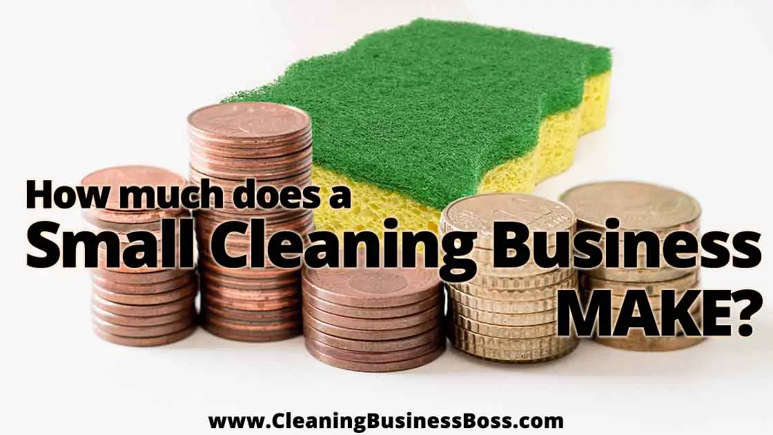 How Much Does a Small Cleaning Business Make www.cleaningbusinessboss.com