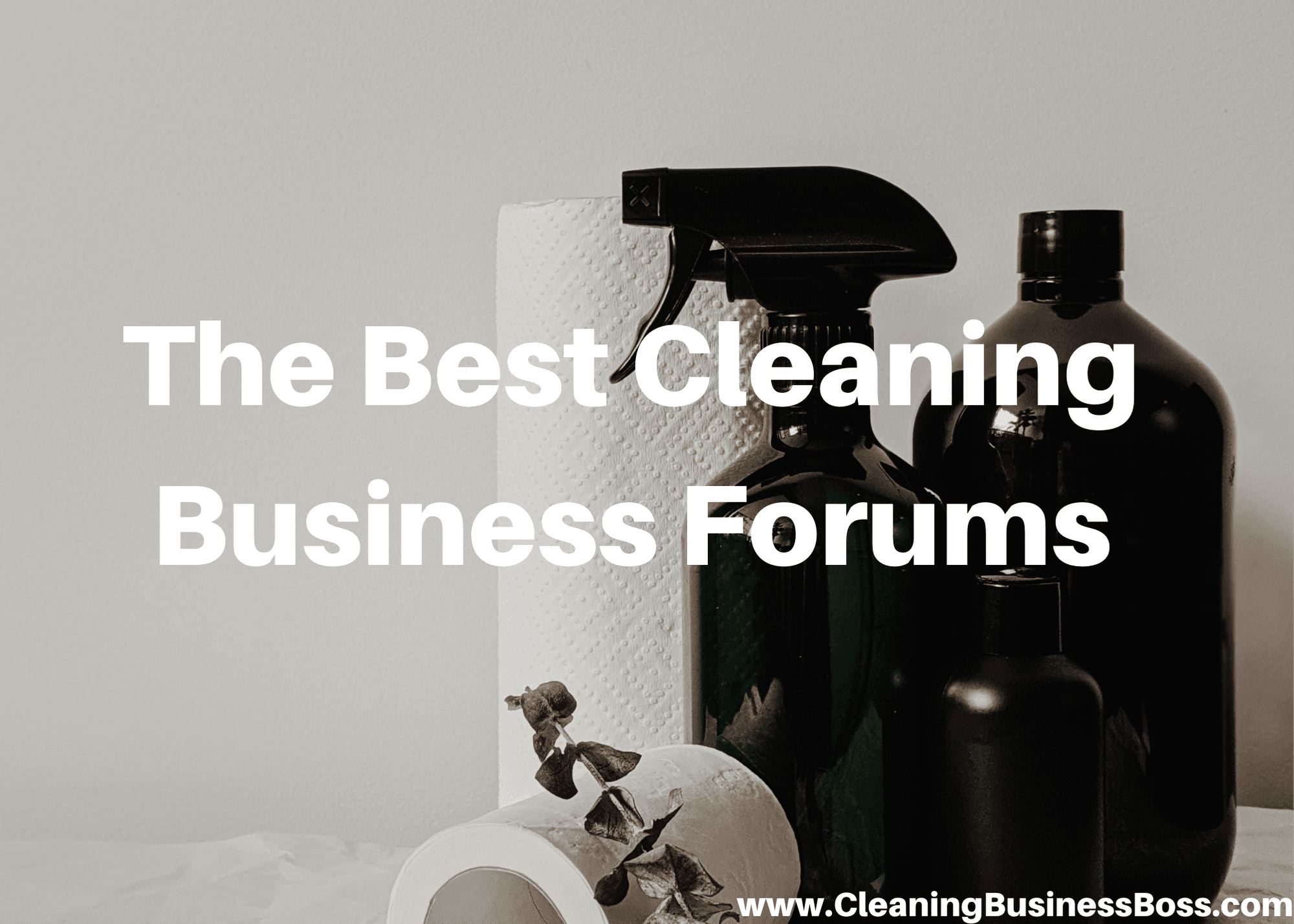 The Best Cleaning Business Forums