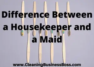 Difference Between a Housekeeper and a Maid