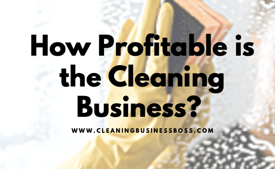How Profitable is the Cleaning Business?