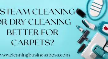 Is Steam Cleaning Or Dry Cleaning Better For Carpets?