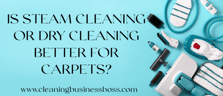 Is Steam Cleaning Or Dry Cleaning Better For Carpets Cleaning 
