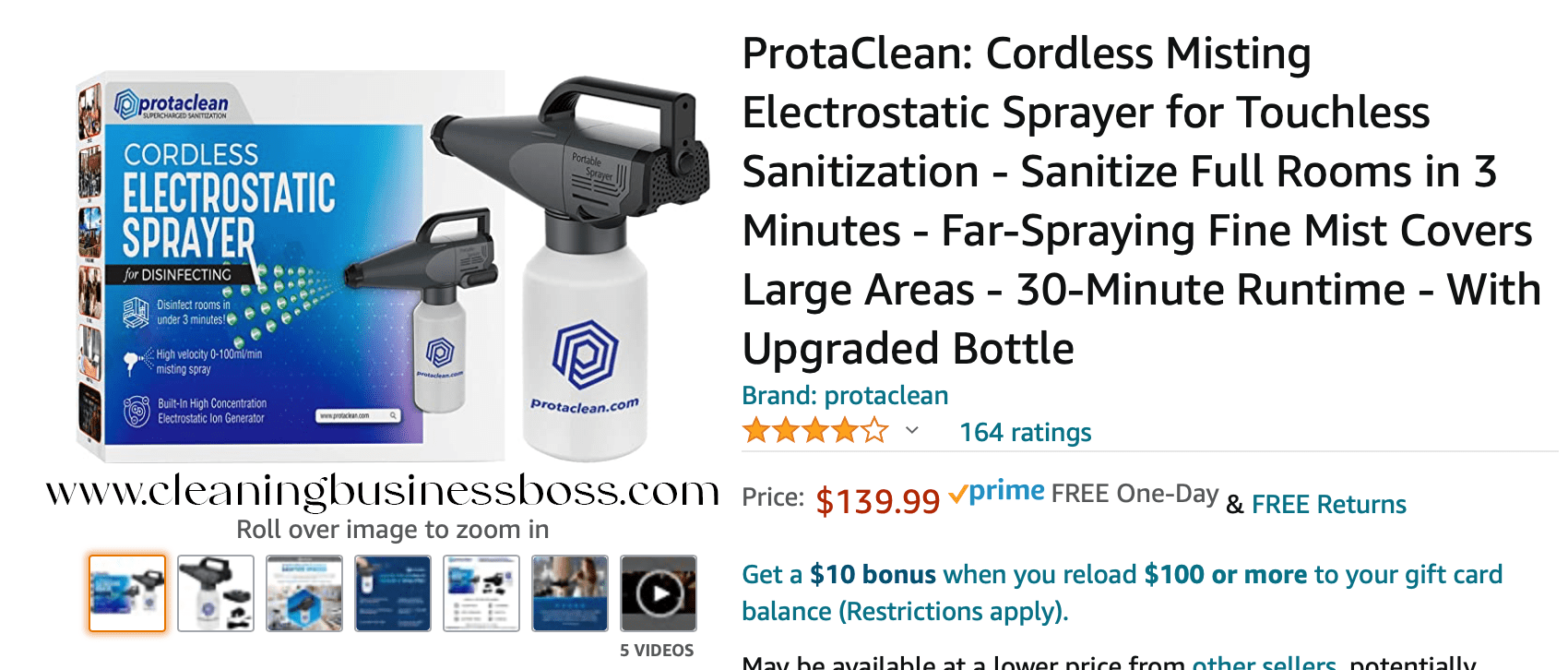 Eight Best Electrostatic Sprayers To Buy Cleaning Business Boss