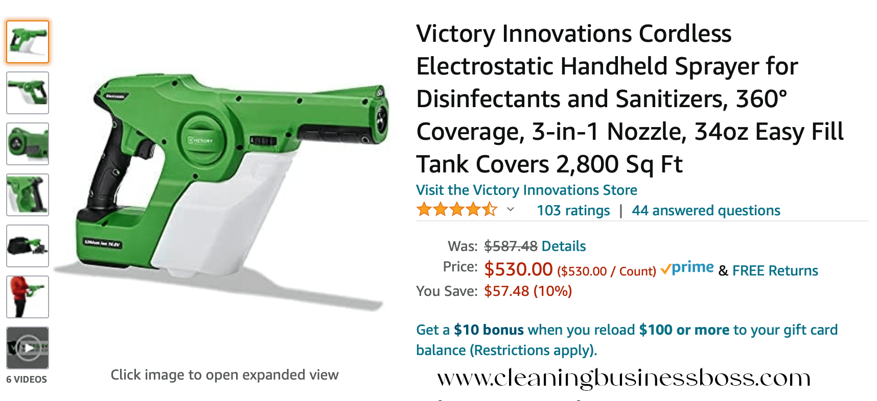 Eight Best Electrostatic Sprayers To Buy Cleaning Business Boss