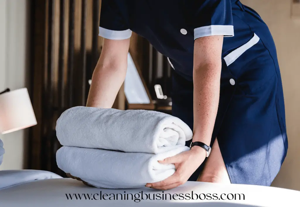 Hotel Room Cleaning Procedures Cleaning Business Boss