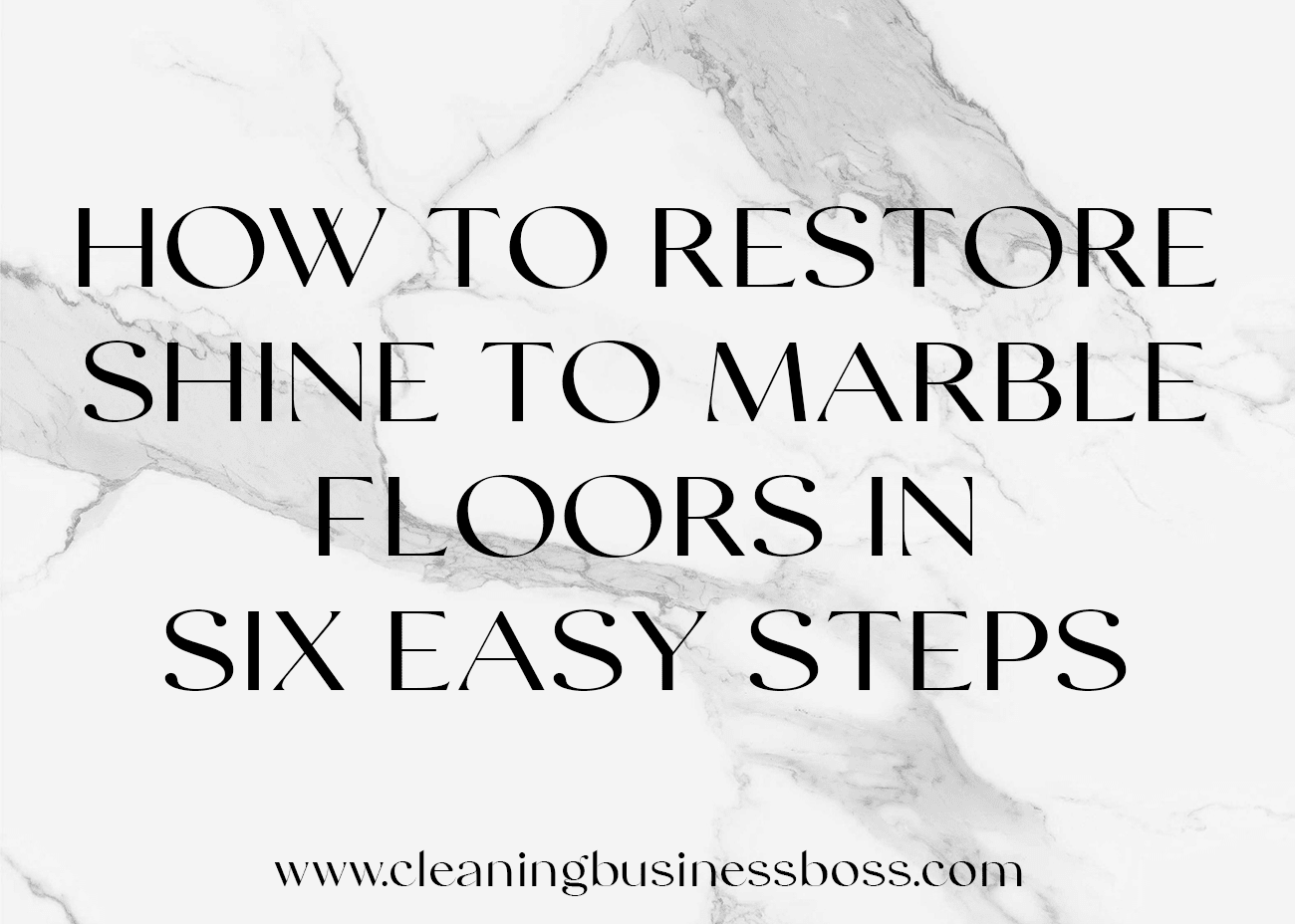 How To Restore Shine To Marble Floors In Six Easy Steps