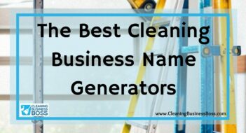 The Best Cleaning Business Name Generators