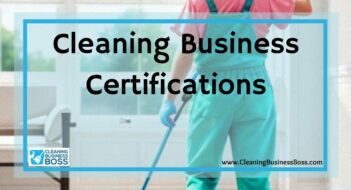 Cleaning Business Certifications