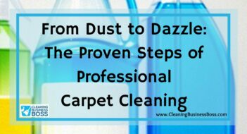 From Dust to Dazzle: The Proven Steps of Professional Carpet Cleaning