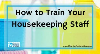 How to Train Your Housekeeping Staff