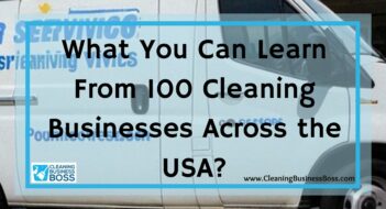 What You Can Learn From 100 Cleaning Businesses Across the USA?