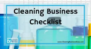 Cleaning Business Checklist