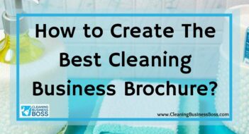 How to Create The Best Cleaning Business Brochure?