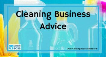 Cleaning Business Advice