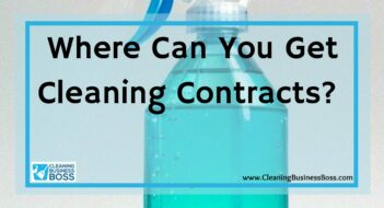 Where Can You Get Cleaning Contracts? 