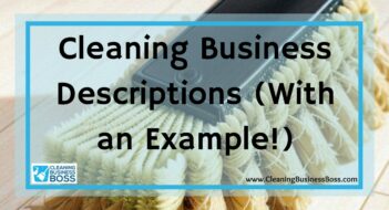 Cleaning Business Descriptions (With an Example!)