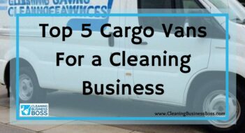 Top 5 Cargo Vans For a Cleaning Business