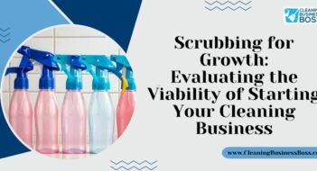 Scrubbing for Growth: Evaluating the Viability of Starting Your Cleaning Business